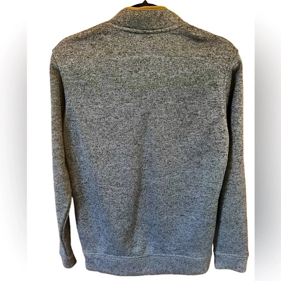 Men’s size small fleece lined mid weight pullover navy in excellent condition - Picture 4 of 5